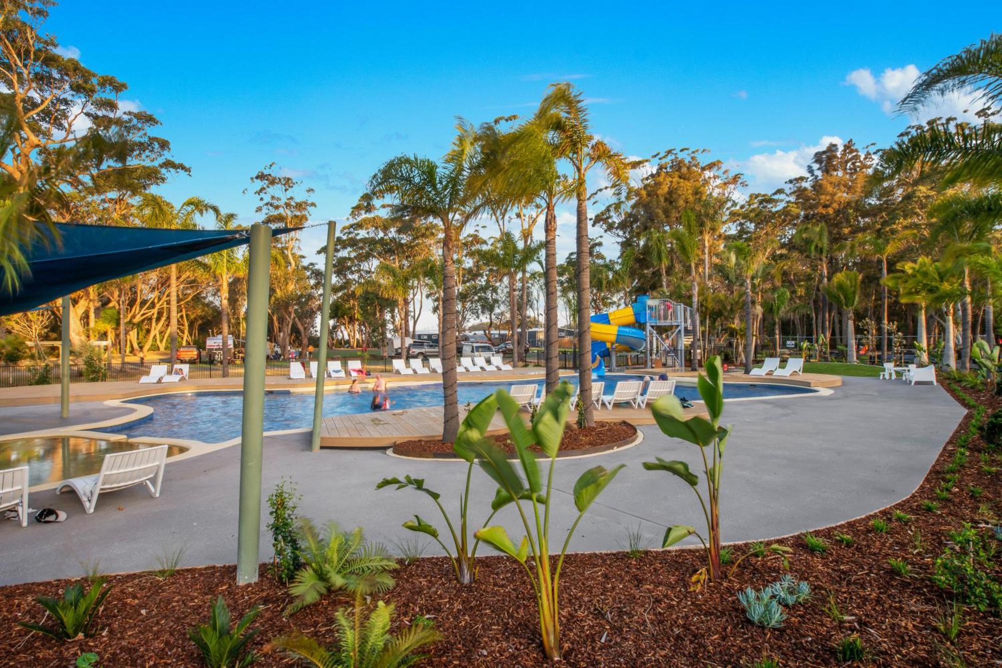 Big4 Tasman Holiday Parks - Racecourse Beach Bawley Point Exterior foto