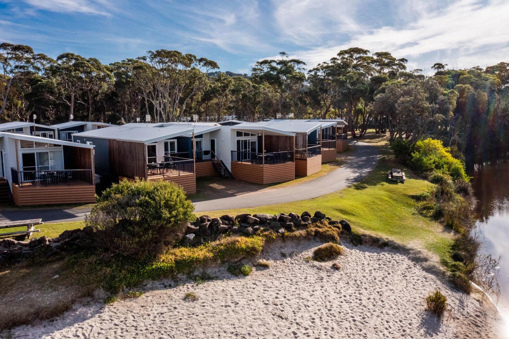 Big4 Tasman Holiday Parks - Racecourse Beach Bawley Point Exterior foto